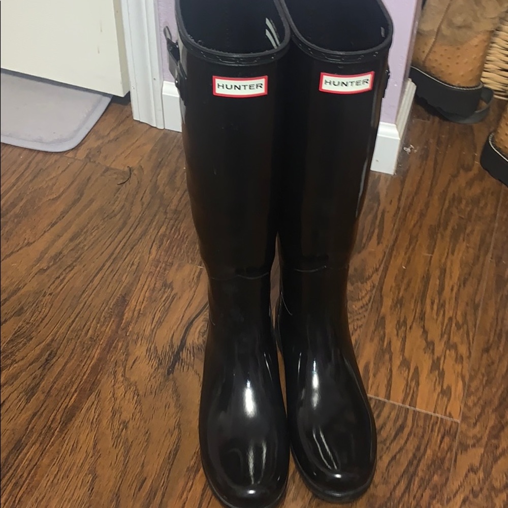 Hunter rain boots